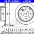 Brzdový kotouč ATE 24.0110-0240 (AT 410240) - MITSUBISHI