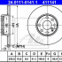 Brzdový kotouč ATE 24.0111-0141 (AT 411141) - OPEL