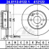 Brzdový kotouč ATE 24.0112-0122 (AT 412122) - FIAT