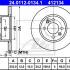 Brzdový kotouč ATE 24.0112-0134 (AT 412134) - RENAULT