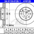 Brzdový kotouč ATE 24.0118-0126 (AT 418126) - DAIHATSU