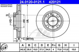 Brzdový kotouč ATE 24.0120-0121 (AT 420121) - MAZDA