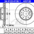 Brzdový kotouč ATE 24.0122-0138 (AT 422138) - VOLVO