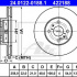 Brzdový kotouč ATE 24.0122-0188 (AT 422188) - TOYOTA