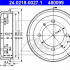 Brzdový buben ATE 24.0218-0027 (AT 480099) - HYUNDAI