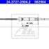 Tažné lanko, parkovací brzdy ATE 24.3727-2504 (AT 582504) - AUDI, SEAT, ŠKODA