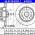 Brzdový kotouč ATE 24.0110-0181 (AT 410181) - MAZDA
