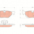 Sada brzdových destiček TRW GDB1626 - BMW 3