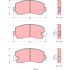 Sada brzdových destiček TRW GDB212 - MITSUBISHI, TOYOTA CELICA