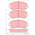 Sada brzdových destiček TRW GDB282 - TALBOT