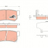 Sada brzdových destiček TRW GDB3366 - SSANGYONG REXTON