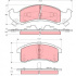 Sada brzdových destiček TRW GDB4000 - CHEVROLET LUMINA 91-93