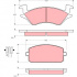 Sada brzdových destiček TRW GDB769 - TOYOTA STARLET