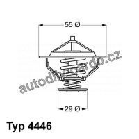 Termostat WAHLER (WH 4446.83D)