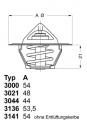Termostat WAHLER (WH 3021.88D50)