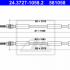 Tažné lanko, parkovací brzdy ATE 24.3727-1058 (AT 581058)