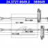 Lanko ruční brzdy ATE 24.3727-0649 (AT 580649)