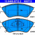 Sada brzdových destiček ATE 13.0460-5712 (AT 605712) - KIA