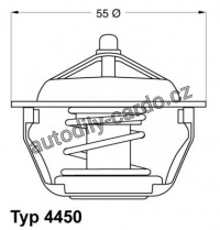 Termostat WAHLER (WH 4450.83D)