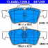 Sada brzdových destiček ATE 13.0460-7259 (AT 607259)