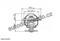 Termostat WAHLER (WH 4820.87D)