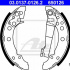 Sada brzdových čelistí ATE 03.0137-0126 (AT 650126) - AUDI, SEAT, ŠKODA, VW