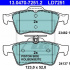 Sada brzdových destiček ATE Ceramic 13.0470-7251 (AT LD7251)