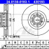 Brzdový kotouč ATE 24.0130-0183 (AT 430183) - AUDI