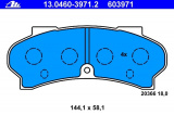 Sada brzdových destiček ATE 13.0460-3971 (AT 603971) - PEUGEOT