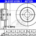 Brzdový kotouč ATE 24.0107-0109 (AT 407109) - NISSAN