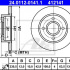 Brzdový kotouč ATE 24.0112-0141 (AT 412141) - FORD, MAZDA