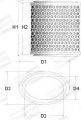 Vzduchový filtr CHAMPION (CH CAF100151R) - FORD