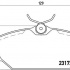 Sada brzdových destiček BREMBO P68027 - RENAULT