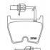Sada brzdových destiček BREMBO P85078 - AUDI, VW