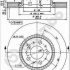 Brzdový kotouč BREMBO MAX 09.9130.75 - VOLVO