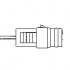 Lambda sonda NGK OZA401-E57 - HONDA