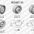 Sada rozvodového řemene SNR KD457.41