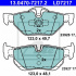 Sada brzdových destiček ATE Ceramic 13.0470-7217 (AT LD7217) - BMW