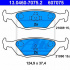 Sada brzdových destiček ATE 13.0460-7075 (AT 607075)