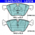 Sada brzdových destiček ATE Ceramic 13.0470-7216 (AT LD7216) - BMW