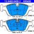 Sada brzdových destiček ATE 13.0460-5405 (AT 605405) - BMW
