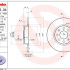 Brzdový kotouč BREMBO 08.5086.34 - OPEL