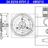 Brzdový buben ATE 24.0216-5701 (AT 480212) - CITROËN, PEUGEOT