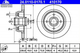 Brzdový kotouč ATE 24.0110-0170 (AT 410170) - HONDA