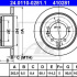 Brzdový kotouč ATE 24.0110-0281 (AT 410281) - MITSUBISHI