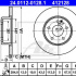 Brzdový kotouč ATE 24.0112-0128 (AT 412128) - MERCEDES-BENZ