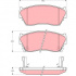 Sada brzdových destiček TRW GDB1012 - NISSAN SUNNY