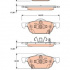 Sada brzdových destiček TRW GDB3476 - HONDA ACCORD 08-