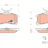 Sada brzdových destiček TRW GDB3334 - TOYOTA AVENSIS