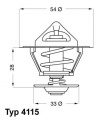 Termostat WAHLER (WH 4115.92D)